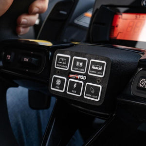 sPOD SourceLT Mini6 steering wheel switch kit for Can-Am Maverick R