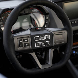 sPOD SourceLT Mini6 steering wheel switch panel kit for Polaris RZR Pro
