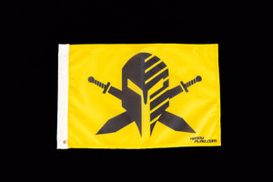 Warrior Yellow replacement flag for Handy Flag whip systems