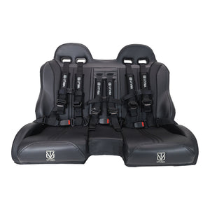 RZR 900/1000 Trail Front Bench Seat w/ Harnesses - Dunes 2 Dezert SXS