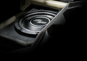Can-Am® X3 Low Profile Front Driver Side 10” Sub Box Enclosure – Unloaded | UTVS-X3-ENC-LP-FDRIVER - Dunes 2 Dezert SXS