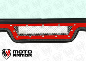 2019 spring-loaded windshield vent closure upgrade with latch system