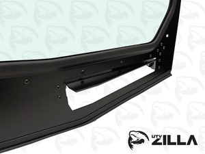 UTVZILLA glass windshield with vent flaps and wiper for Polaris RZR XP 1000 (2024+)