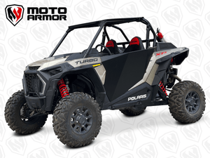 Moto Armor Aluminum Doors for Polaris RZR XP 1000, XP Turbo, and Turbo S (2 Seat, 2014–2023) – High Clearance, Flush Mount, Heavy-Duty Aluminum