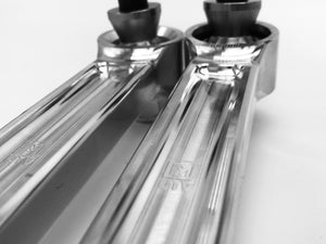LM UTV Can-Am Maverick X3 Rear Sway Bar Links detail showing the bearing and misalignment spacer
