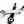 LM UTV Can-Am Maverick X3 Rear Sway Bar Links, pair shown in machine finish