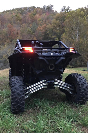 LM UTV six-piece high clearance radius rod kit for the 64-inch Can-Am Maverick X3 DS