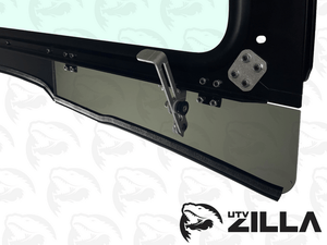 DOT laminated glass windshield with wiper and vent for Yamaha RMAX 1000 Wolverine 2021–2023 by UTVZILLA