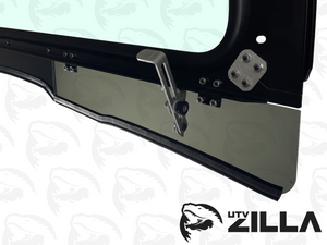 DOT laminated glass windshield with wiper and vent for Yamaha RMAX 1000 Wolverine 2021–2023 by UTVZILLA