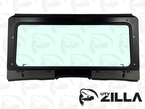 DOT laminated glass windshield with wiper and vent for Yamaha RMAX 1000 Wolverine 2021–2023 by UTVZILLA