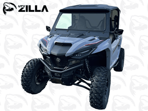 DOT laminated glass windshield with wiper and vent for Yamaha RMAX 1000 Wolverine 2021–2023 by UTVZILLA