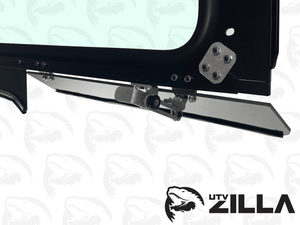 DOT laminated glass windshield with wiper and vent for Yamaha RMAX 1000 Wolverine 2021–2023 by UTVZILLA