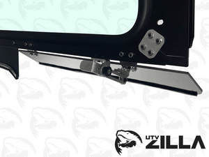 DOT laminated glass windshield with wiper and vent for Yamaha RMAX 1000 Wolverine 2021–2023 by UTVZILLA