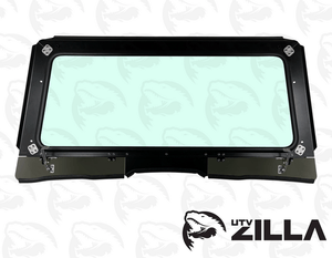 DOT laminated glass windshield with wiper and vent for Yamaha RMAX 1000 Wolverine 2021–2023 by UTVZILLA