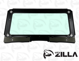 DOT laminated glass windshield with wiper and vent for Yamaha RMAX 1000 Wolverine 2021–2023 by UTVZILLA