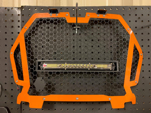 Aftermarket Snap In Grille with Light Bar - Dunes 2 Dezert SXS