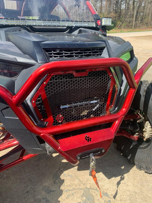 Aftermarket Snap In Grille with Light Bar - Dunes 2 Dezert SXS