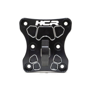 HCR Can-Am Maverick X3 billet radius rod plate with D-ring