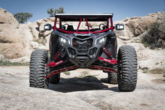 Installed HCR Duner suspension components for Can-Am Maverick X3 72-inch