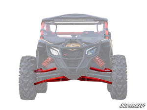 SuperATV high-clearance front A-arms for Can-Am Maverick X3