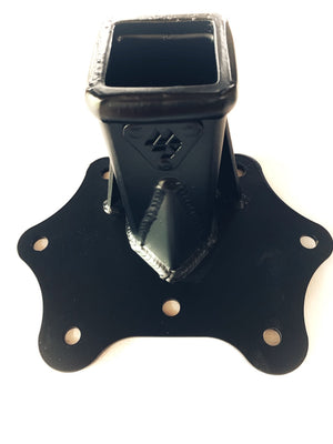 RZR 1000 Turbo Receiver Hitch Plate L&W - Dunes 2 Dezert SXS