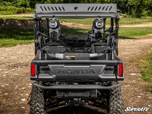 SuperATV Honda Pioneer 1000 wakeboard speaker mount bar installed view