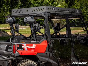 SuperATV Honda Pioneer 1000 wakeboard speaker mount bar detail view