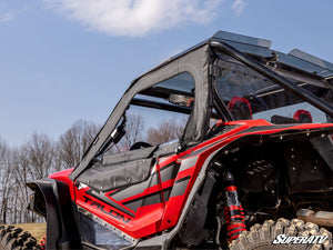 SuperATV Honda Talon 1000X / 1000R Primal Soft Upper Doors, mounted view