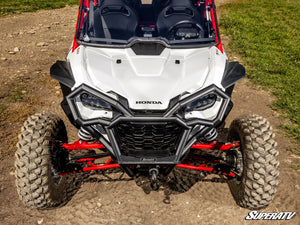 SuperATV Honda Talon 1000 front bumper detail view