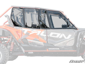 SuperATV Honda Talon 1000X-4 / 1000R-4 Hard Cab Upper Doors, front view