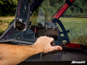 SuperATV Honda Talon 1000X-4 / 1000R-4 Hard Cab Upper Doors, profile view