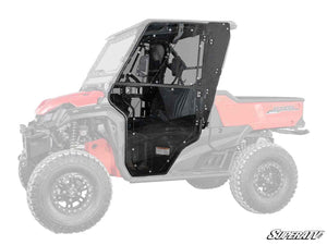 SuperATV Honda Pioneer 1000 Convertible Cab Doors, front view