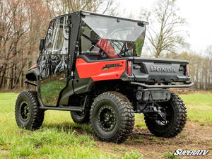 SuperATV Honda Pioneer 1000 Convertible Cab Doors, angle view