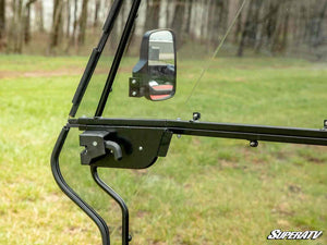 SuperATV Honda Pioneer 1000 Convertible Cab Doors, mounted view