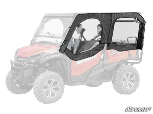 SuperATV Honda Pioneer 1000-5 Primal Soft Upper Doors, front view