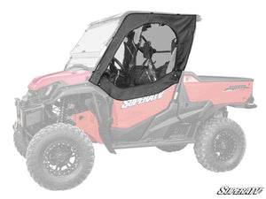 SuperATV Honda Pioneer 1000 Primal Soft Upper Doors, front view