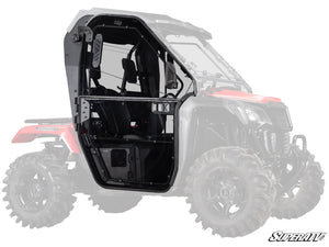 SuperATV Honda Pioneer 500 / 520 Convertible Cab Doors, front view