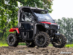 SuperATV Honda Pioneer 500 / 520 Convertible Cab Doors, angle view