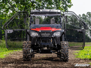 SuperATV Honda Pioneer 500 / 520 Convertible Cab Doors, detail view