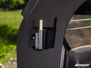 SuperATV Honda Pioneer 500 / 520 Convertible Cab Doors, rear view