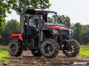 SuperATV Honda Pioneer 500 / 520 Convertible Cab Doors, interior view