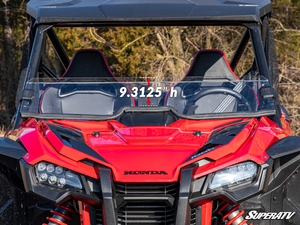 SuperATV Honda Talon half windshield dimensions