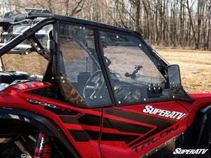 SuperATV Honda Talon 1000X / 1000R Hard Cab Upper Doors, rear view