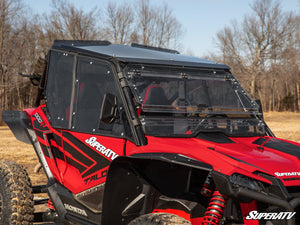 SuperATV Honda Talon 1000X / 1000R Hard Cab Upper Doors, angle view