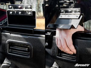 SuperATV Honda Talon 1000X / 1000R Hard Cab Upper Doors, mounted view