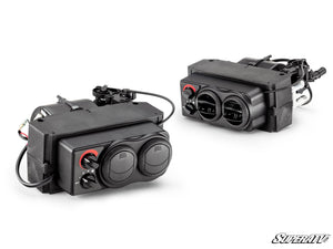 Super ATV Ranger Midsize 570 under-dash cab heater installed