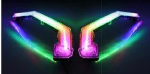 D2D RGB CanAm X3 Eyebrow Lights – Bluetooth Control - Dunes 2 Dezert SXS