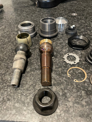 LM-UTV Lower Ball Joint for Polaris RZR Pro R and Turbo R with Dust Cap