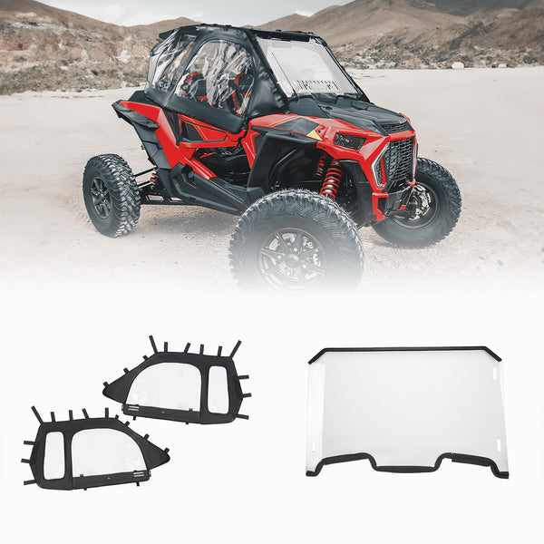 Cab Enclosures Front Windshield for Polaris RZR XP 1000/4 - Dunes 2 Dezert SXS