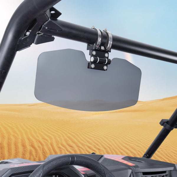 UTV Sun Visor Mirror for 1.5¡±-2¡± Roll Bars - Kemimoto